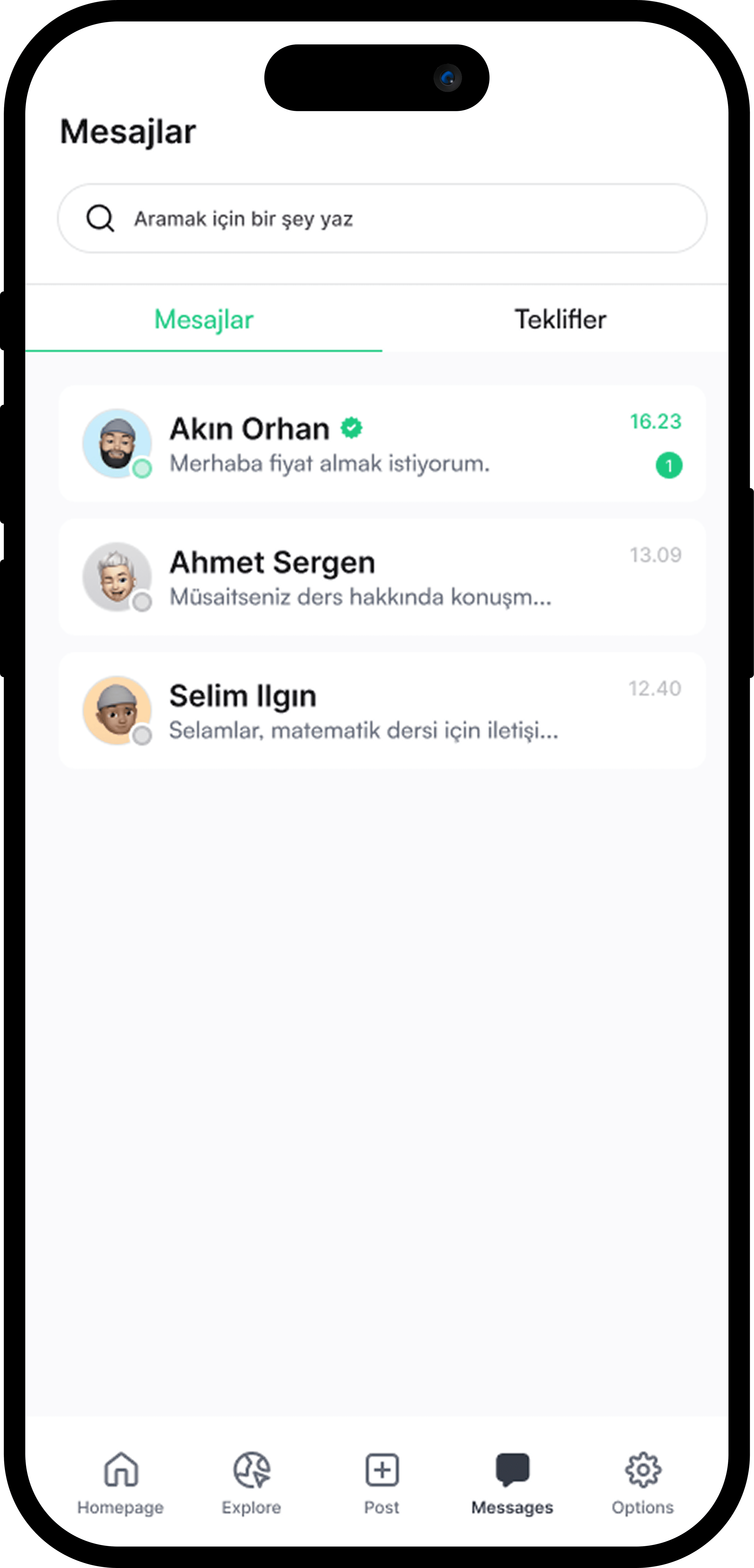 İletişime Geç